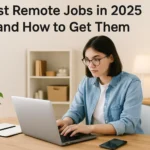 Best Remote Jobs in 2025 Person working remotely with laptop in a home office