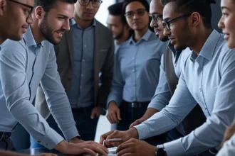 Students participating in a Top Internship Programs in 2025