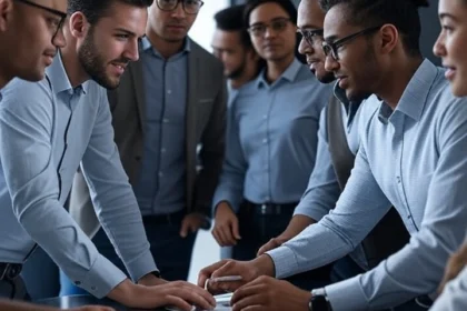 Students participating in a Top Internship Programs in 2025